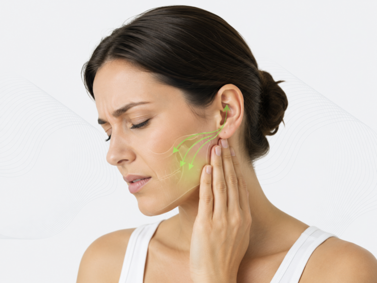 Jaw pain ear referral